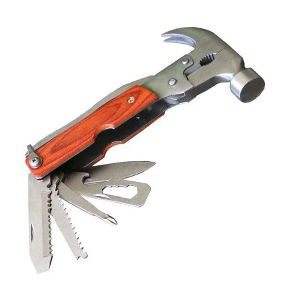 16In-1 Portable Multi-Functional Claw Hammer Tool for Vehicle Household Hiking