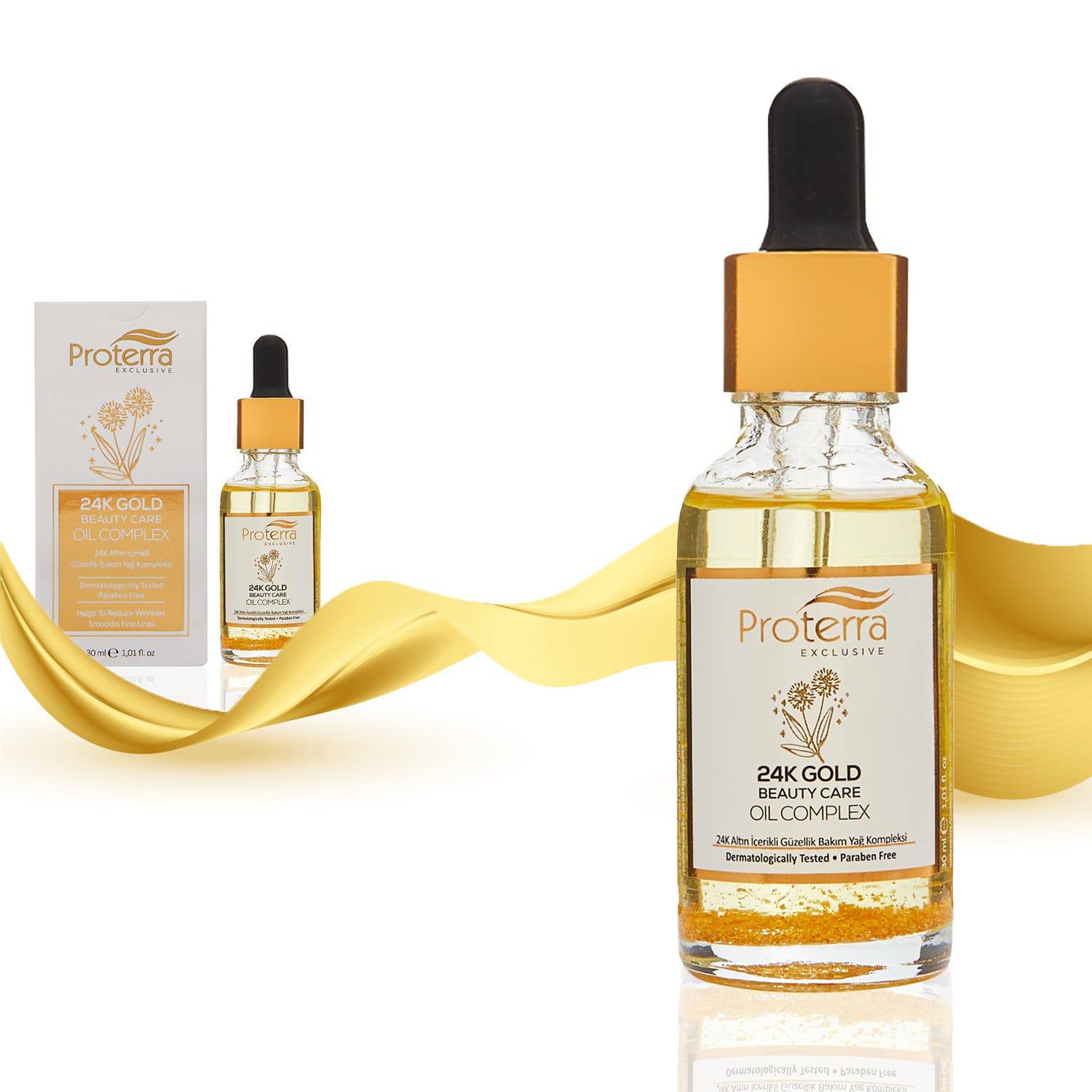 24K Gold Beauty Care Oil Complex