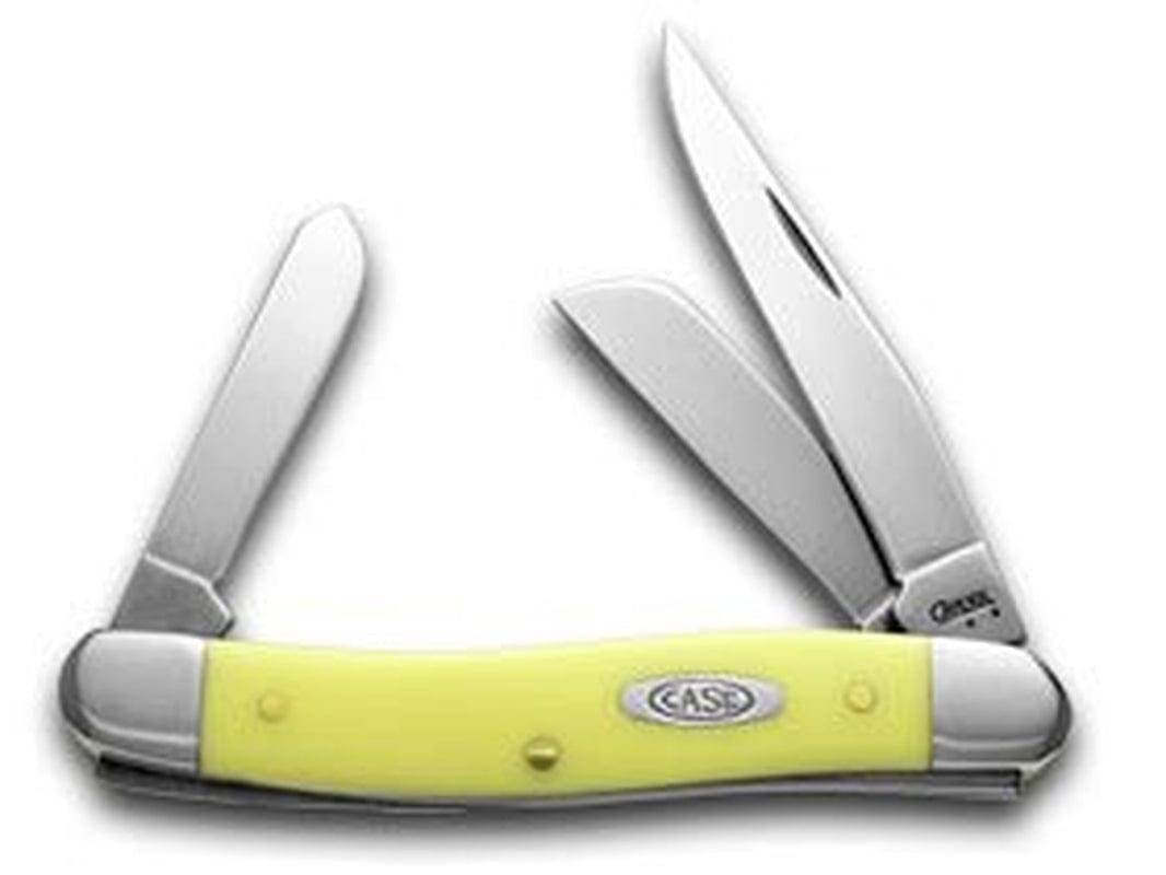 3 Blade Stockman Pocket Knife 3.5 In