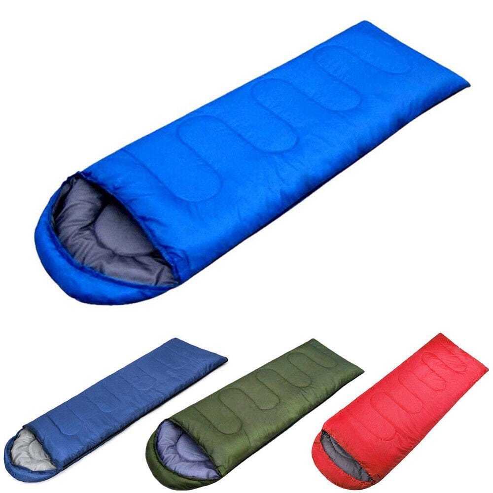 3 Seasons Portable Compression Lightweight Waterproof Sleeping Bags for Indoor & Outdoor, Backpacking and Outdoors Hiking, Red